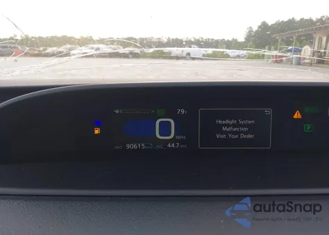 2019 Toyota Prius Le from USA, damaged, VIN JTDKARFU5K3078165